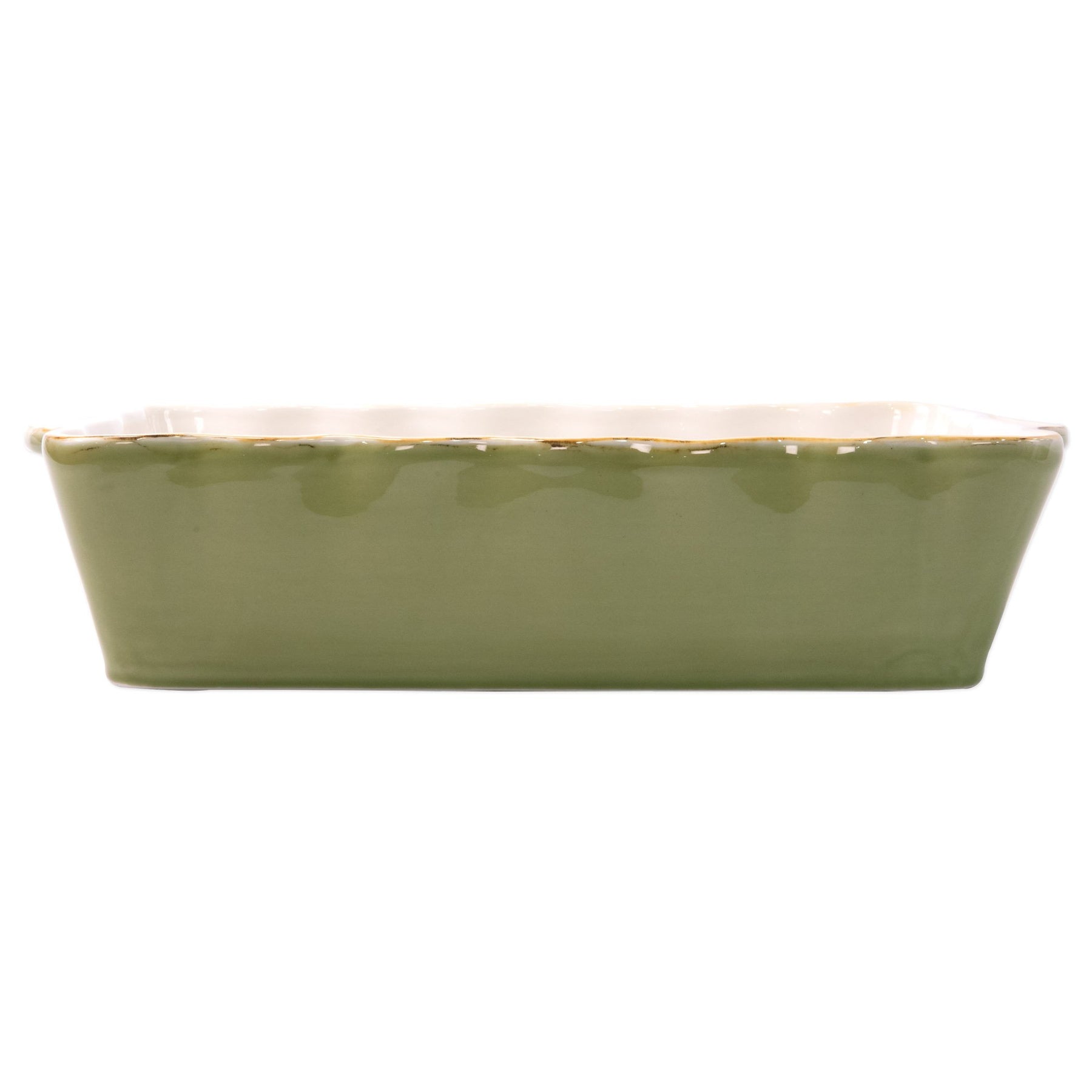 Italian Baker Green Lg Rect