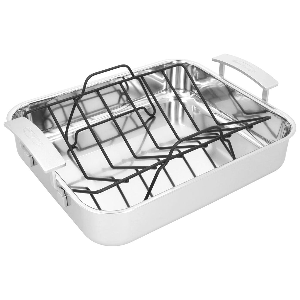 Industry 5 Stainless Steel Roasting Pan -15.75"