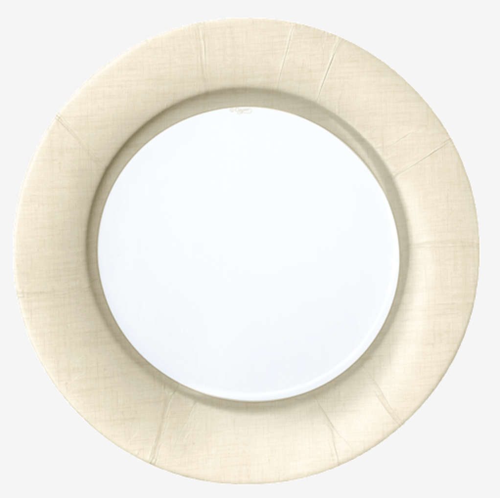 Dinner Plates : Linen Natural