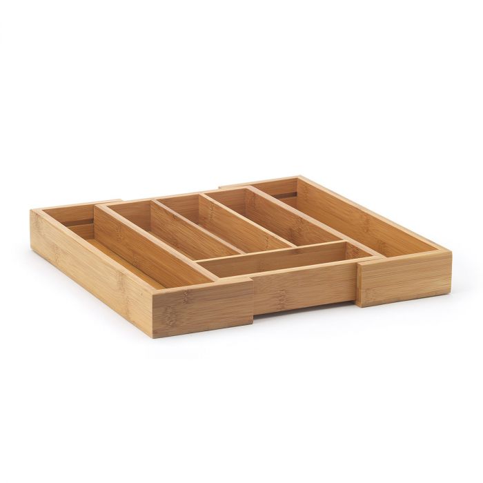 Bamboo Expandable Organizer Tray