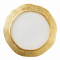Rufolo Glass Gold Organic Service Plate / Charger