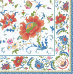 Cocktail Napkins : Chinese Ceramic White