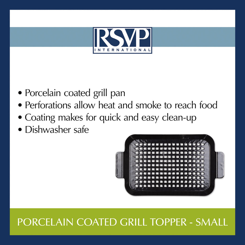 SM Porcelain Coated Grill Topper