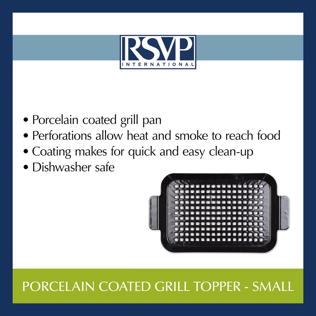 SM Porcelain Coated Grill Topper