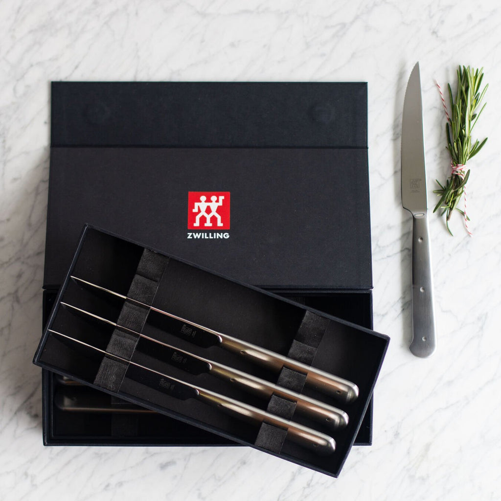 Porterhouse Stainless Steak Knife Set/8 in Gift Box