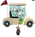 AD Stay The Course Clock