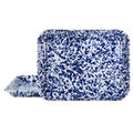 Quarter Sheet Tray : Cobalt Swirl